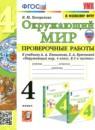 Окружающий мир 4 класс проверочные работы Погорелова Н.Ю.