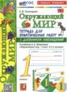 Окружающий мир 1 класс тетрадь для практических работ УМК Тихомирова (в 2-х частях)
